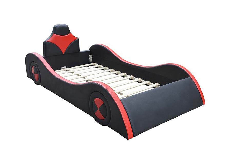 1510 レザーベッド 子供用クールシェイプカーベッド